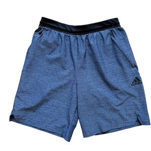 Adidas Men's Blue Heather Athletic Shorts Size M Activewear